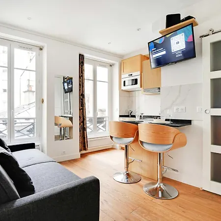 Studio Ac For 2p - Sacre-coeur Apartment Paris